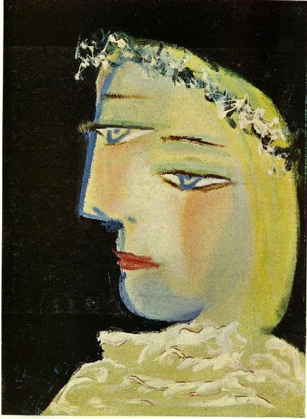 Pablo Picasso Portrait Of Marie-Therese Portrait De Marie-Theres